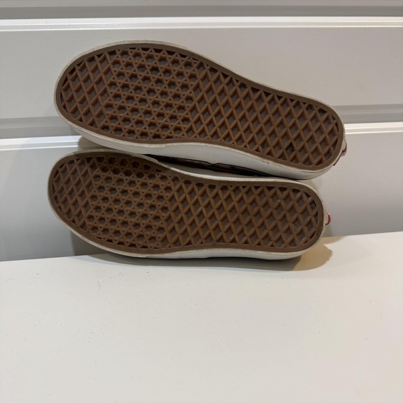 Vans Shoes Womens Size 7 Yellow Sunflower Floral Canvas Low Top Sneakers Casual - Picture 6 of 9